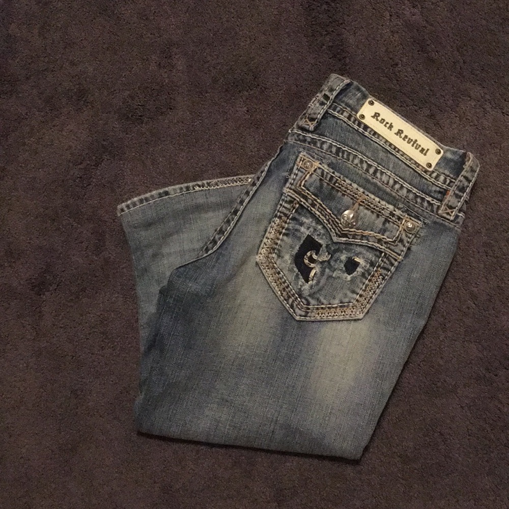 Rock Revival cropped jeans